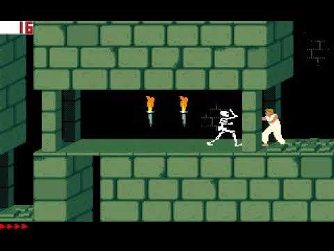 Видео: Prince of Persia 1 (PC 1989) прохождение [longplay]