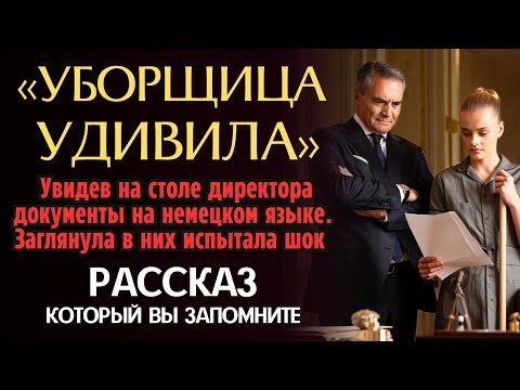 Видео: "Ну раз ты такая умная, переведи!" - посмеялся директор над непростой уборщицей. Но вдруг... Рассказ
