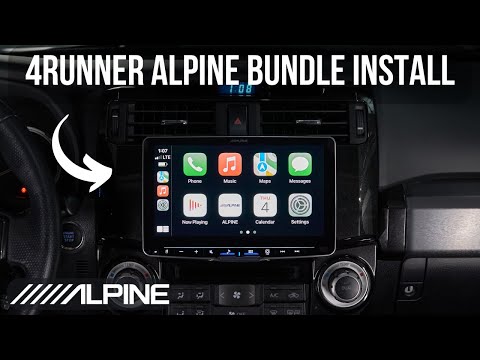 Видео: Установка Toyota 4Runner Alpine iLX-F509 | Toyota 4Runner 2010 - 2024