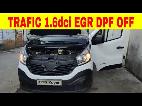Видео: Renault Trafic 1.6dci DPF OFF EGR OFF программное и физическое отключение и удаление ЕГР и сажевого