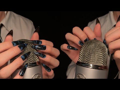 Видео: ACMP Blue Yeti Mic Царапанье и Постукивание Ногтями (No Talking)