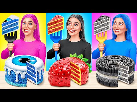 Видео: 24 Часа Едим Еду Одного Цвета Челлендж от Trend DO Challenge