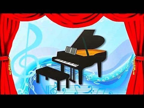 Видео: Звуки музыкальных инструментов для детей - часть 2 - узнать - школа - детский сад