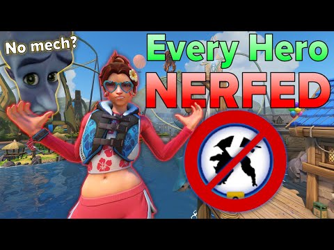 Видео: Я дал КАЖДОМУ герою Overwatch НЕНУЖНЫЙ НЕРФ (включая Вентуру)