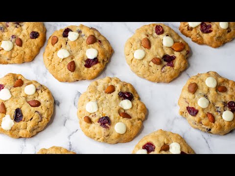 Видео: Овсяное печенье как в Starbucks. Очень Вкусно и Просто! Oatmeal cookies