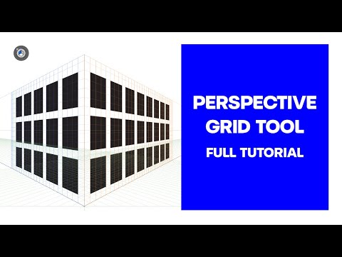 Видео: Учебное пособие по инструменту «Сетка перспективы» в Illustrator