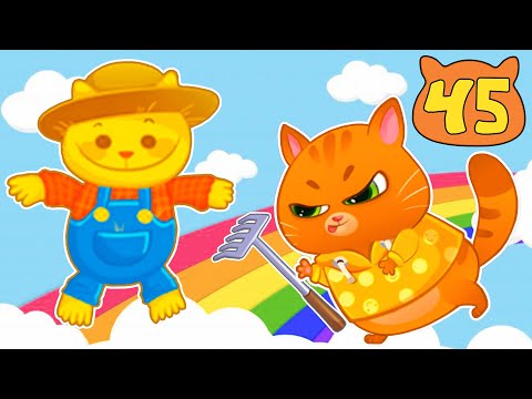 Видео: Суровый КОТИК БУБУ №45. Отдых на природе. Мультик ИГРА про котят на канале Хвостик ТВ