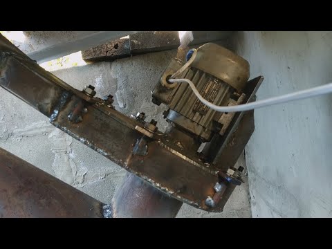 Видео: Самодельный дымосос, чуть не утянул сковороду.