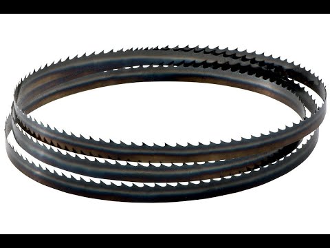 Видео: Пилные полотна для ленточной пилы. Какие покупать? Где заказывать?