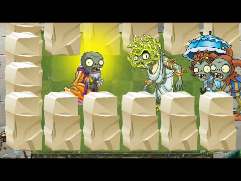 Видео: Медуза Горгона организовала каменный завод. Мифы в игре Растения против зомби 2 (Часть 8). PvZ Дичь!