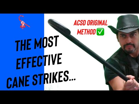Видео: Самооборона с тростью: самые эффективные удары тростью…