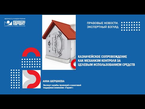 Видео: Казначейское сопровождение как механизм контроля за целевым использованием средств
