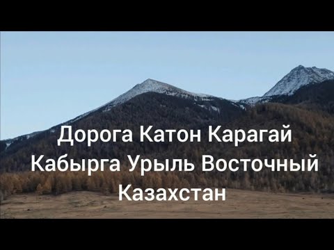 Видео: Кабырга ЖанаУлгы Чингизтай Енбек река Бухтарма Урыль Восточный Казахстан