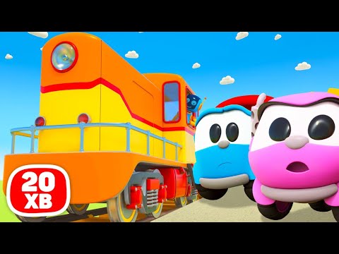 Видео: Вантажівочка Льова будує залізничну станцію! 🚂 Мультик для дітей
