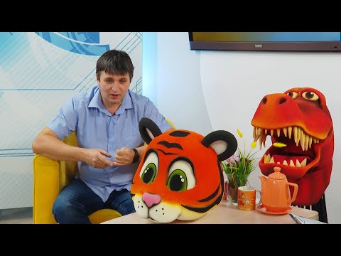 Видео: Мастер по созданию поролоновых масок Вячеслав Прошин
