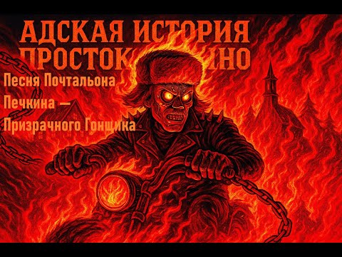 Видео: Песня Почтальона Печкина — Призрачного Гонщика. Эпичный metal !