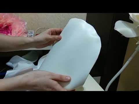 Видео: Изолоновая роза- светильник.Часть 1.