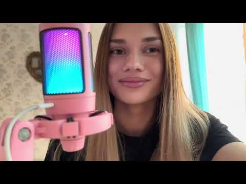Видео: Асмр | проверю чувствительность твоего личика | asmr 🌼