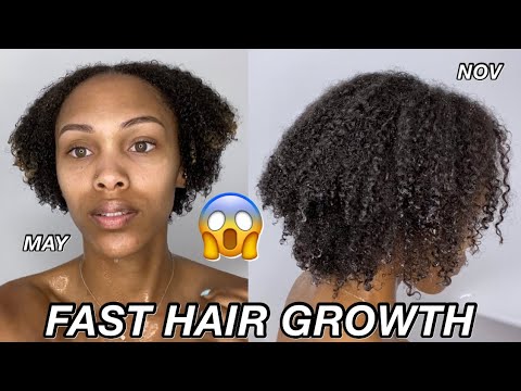 Видео: Быстрый рост волос за 6 месяцев | Новости Big Chop