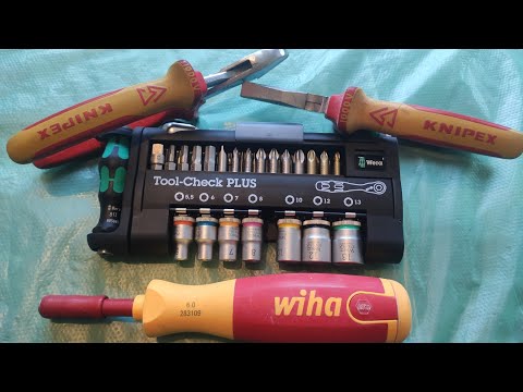 Видео: Wera Tool-Check PLUS - набор для электромонтажа!!!