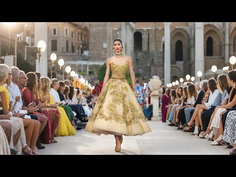 Видео: Показ мод Dolce & Gabbana Alta Moda 2025!!