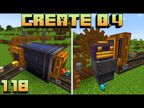 Видео: НОВЫЙ CREATE 0.4 НА MINECRAFT 1.18
