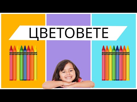 Видео: ЦВЕТОВЕТЕ- за най-малките деца #Vseznayko