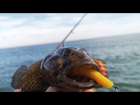 Видео: УЛЬТРАЛАЙТ на Черном море.Ловля бычка на силикон на мелкие веса.