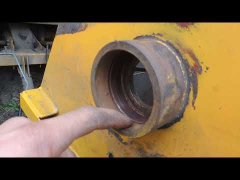 Видео: Sampo 580.ремонт верхнего вала наклонки +шпонки барабана часть 1.