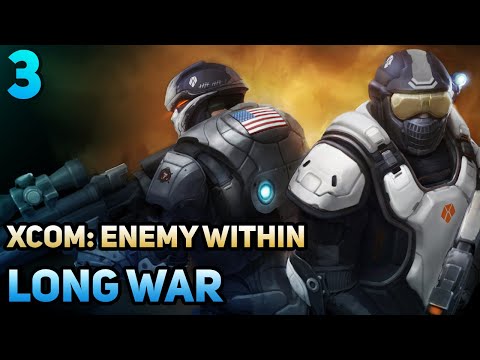 Видео: Уверенно проходим Лонг Вар! | XCOM: Enemy Within | Long War | Legend + Ironman | 3 Часть