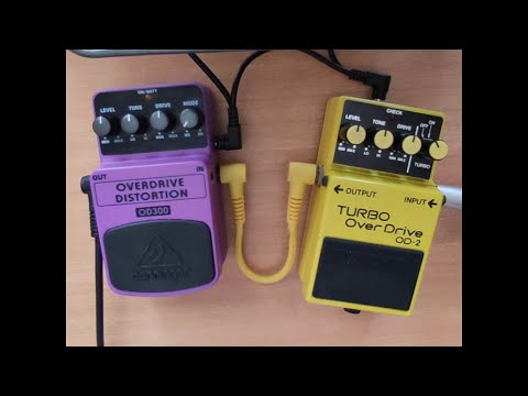 Видео: Сравнение BOSS OD-2 vs Behringer OD300