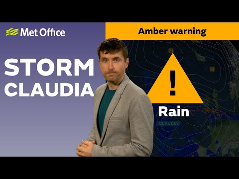 Видео: Шторм Клаудия: чего ожидать — 13 ноября 2025 г. — Метеорологическая служба