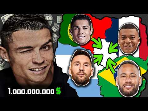 Видео: ФУТБОЛЬНЫЙ ИМПЕРИАЛИЗМ: САМЫЕ БОГАТЫЕ ФУТБОЛИСТЫ🤑(Роналду, Месси, Неймар, Мбаппе, Холанд, Златан) $💵