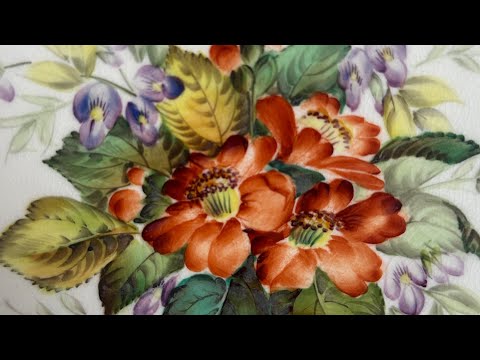Видео: Великолепный фарфор второй половины 19 века Royal Worcester и Minton 