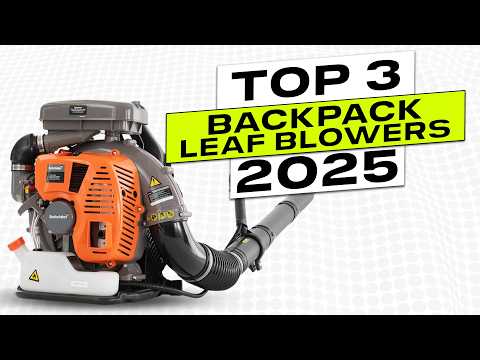 Видео: Топ-3 лучших ранцевых воздуходувов для листьев