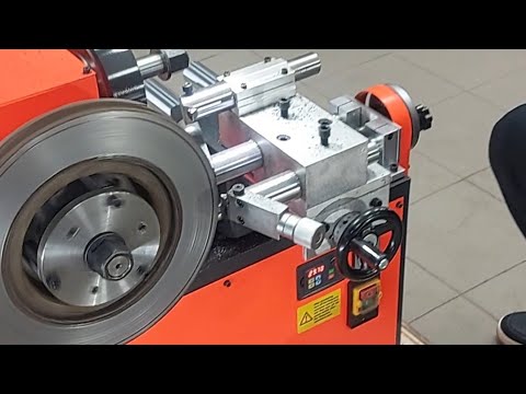 Видео: Инструкция по проточке дисков и барабанов на станке C9335A.