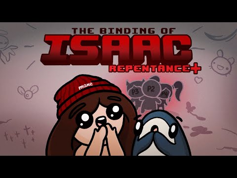 Видео: Мега кооп! | TBoI: Repentance+ | #94.25 #женягура #женягурастрим #айзеккооп