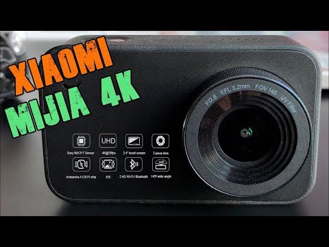 Видео: Xiaomi Mijia 4K Action Camera Обзор | Недорогая экшн с честным 4K + Водонепроницаемый защитный чехол