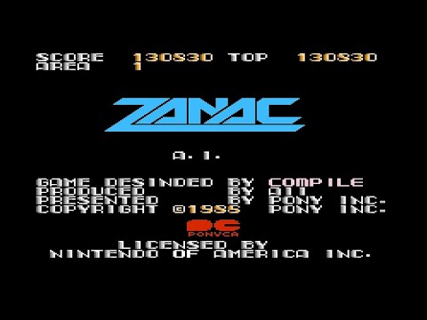 Видео: Zanac ➤ Прохождение ➤ (NES, Famicom, Dendy) ➤ RETRO STREAM