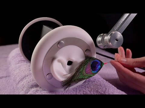 Видео: [ASMR] Китайская традиционная чистка ушей 1 час камертоном - China Traditional Ear cleaning 1 hour