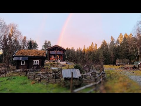 Видео: Поздняя осень на ферме: столярные работы, стирка и жизнь на ферме без электричества