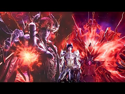 Видео: Трон отмеченный богом - Битва с 5 богом Ада! Лун Хаочэнь: Зёздная корона! Битва Вань Юаньюань!