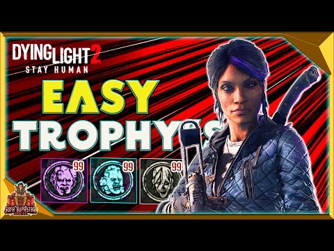 Видео: Dying Light 2: Оставайтесь человеком — как быстро и легко фармить трофеи: обычные, редкие, уникал...