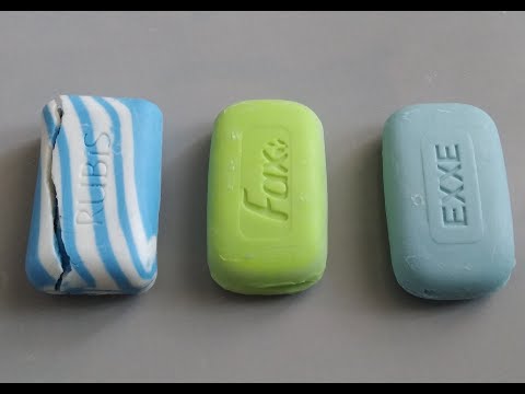 Видео: ASMR/ Soap/ Cutting dry/ Мыло