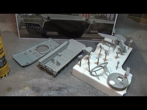 Видео: БМП-2 (Trumpeter) Часть 2