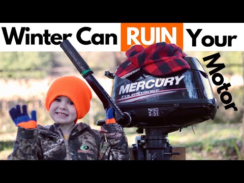 Видео: Вы можете подготовить подвесной мотор к зиме за 15 минут (ЛЕГКО)!!!