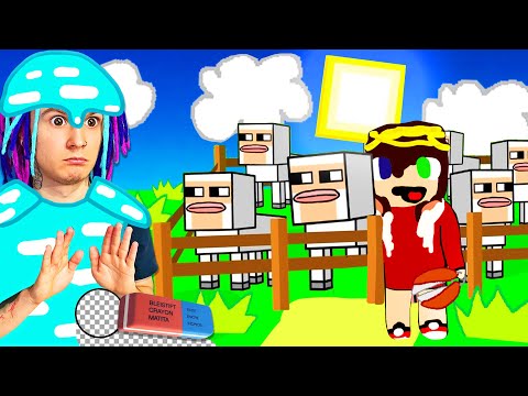 Видео: ПОЧЕМУ МОЯ ФЕРМА ОВЕЦ СТАЛА НАРИСОВАННОЙ В МАЙНКРАФТ