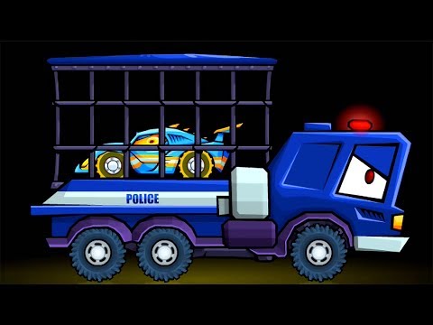 Видео: ХИЩНЫЕ МАШИНЫ против ПОЛИЦЕЙСКИХ МАШИН #15 Мультик по игре Car Eats Car 3