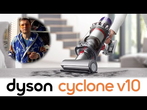 Видео: Пылесос DYSON CYCLONE V10. Обзор, тест и мнение владельца!