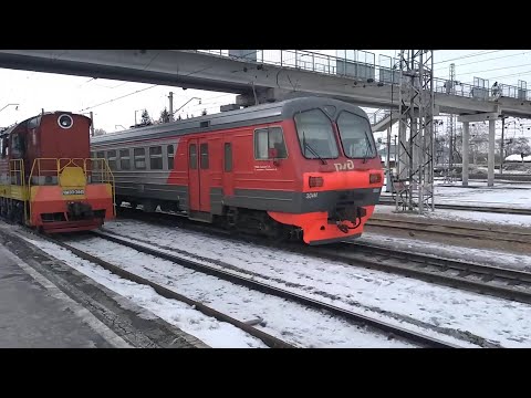 Видео: "Архив, 2020 год" ЭД4М-1005/1006 сообщением Курган – Шумиха следует по станции Курган